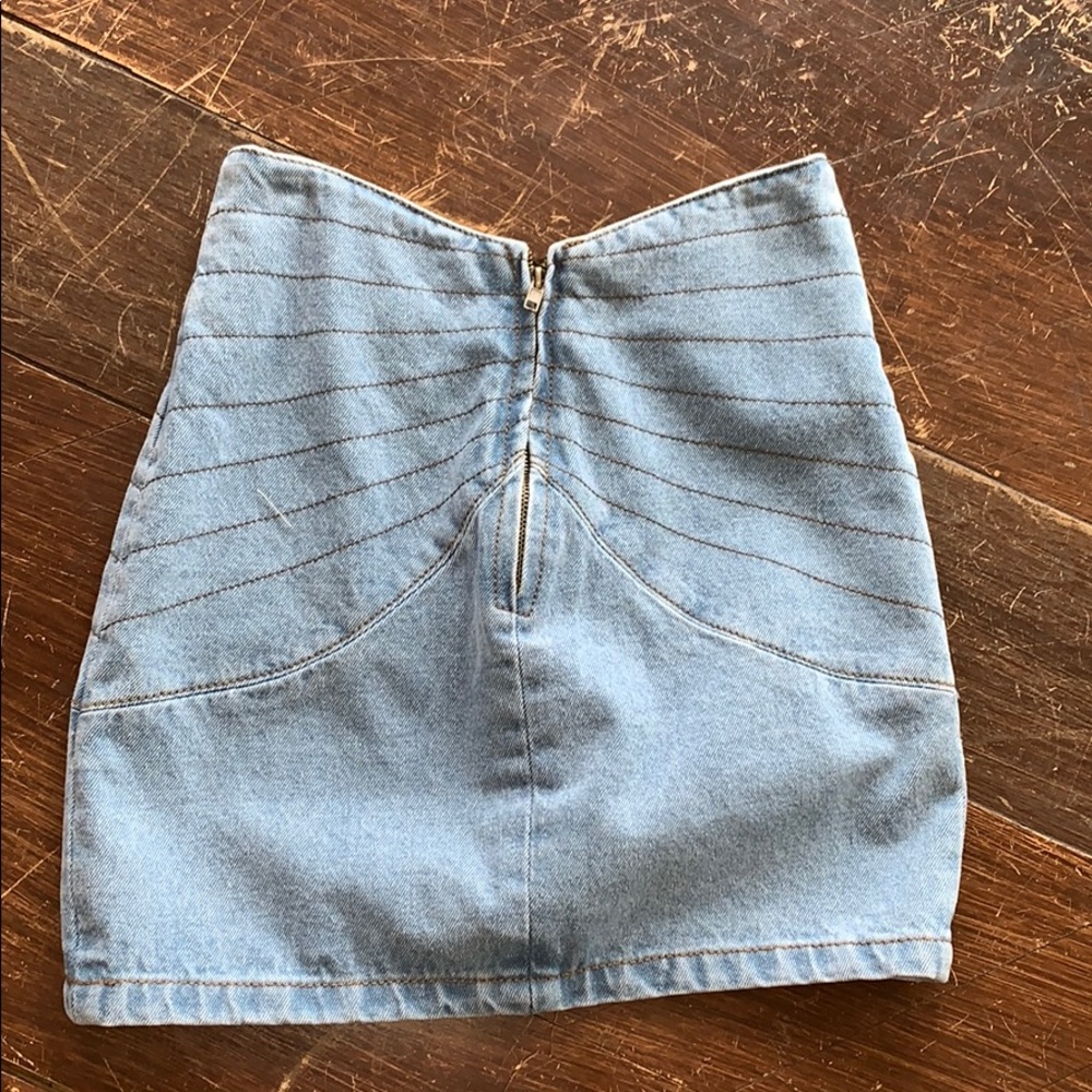 Me, Myself & I Denim Mini Skirt - Picture 7 of 7